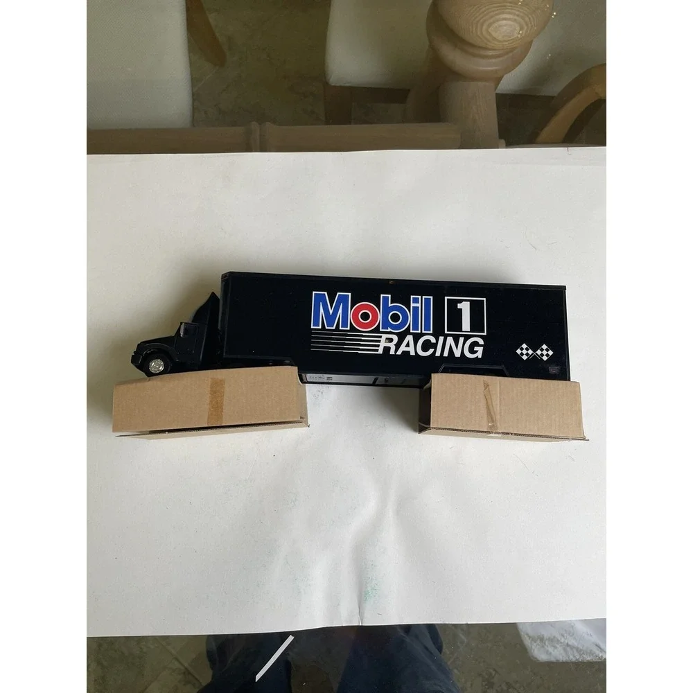Mobil Oil 1994 Racing Toy Race Car Carrier –‎ Limited Edition NIB